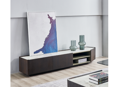 Luxus Sideboard RTV Lowboard Wunnzëmmer Holz Lowboard Modernen Design