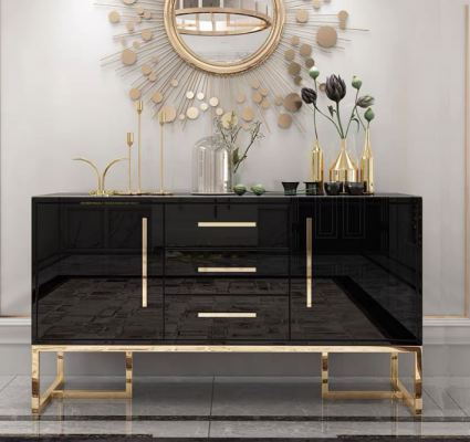 Kommod Schaf Sideboard Modern Miwwel Holz Kommouden Sideboarden Neit