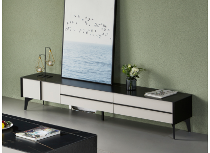 Wunnzëmmer Sideboard Holz Modern Miwwel Lowboard rtv tv Schaf Miwwel