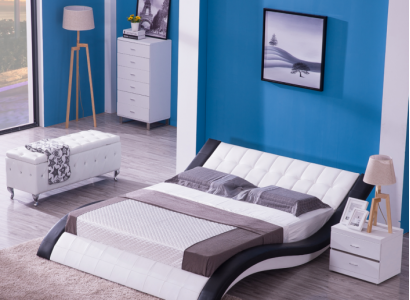 Bett Polsterbett Modern Duebelen Schlofzëmmer Bestiedebett Better