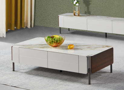 Couchtisch Dësch Miwwelen Luxus Säitentësch Holz Modern Wunnzëmmer Design