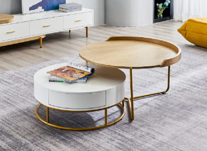 Couchtisch Dësch Niewendësch Kaffisdësch Couchtisch Luxus Holz Modern