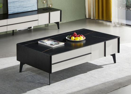 Couchtisch Dësch Wunnzëmmer Holzdësch Designer Luxus Bäistelltisch Nei