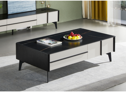 Couchtisch Dësch Wunnzëmmer Holzdësch Designer Luxus Bäistelltisch Nei