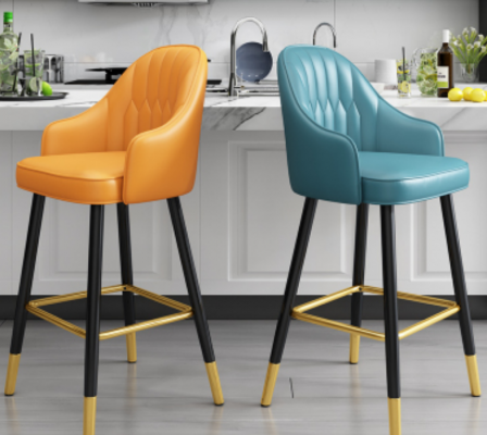 Barhocker Barstull Stoff Design Barstillen Bar Hocker Iesszëmmer Still