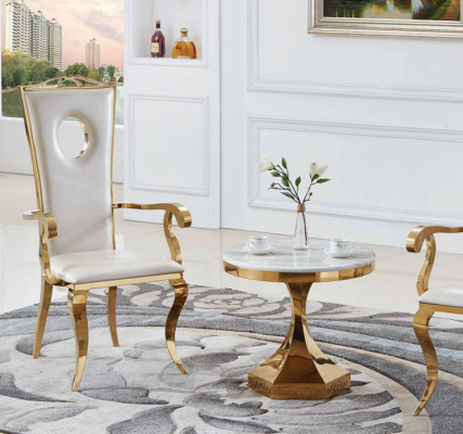 Couchtisch Luxus Modern Design Dësch Wunnzëmmer Bäistelltisch 60x54