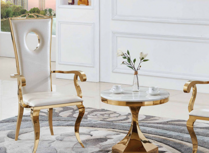 Couchtisch Luxus Modern Design Dësch Wunnzëmmer Bäistelltisch 60x54