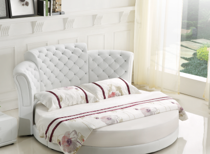 Ronn Bett Luxus Chesterfield Better Schlofzëmmer Duebelbett 200x200 cm