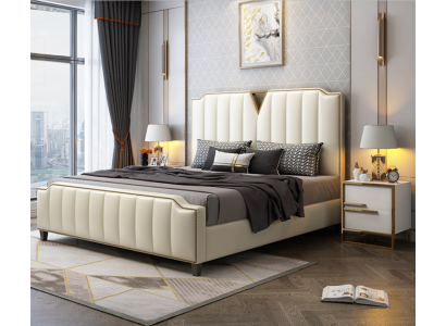 Duebelbett Schlofkummer Better Luxus Duebel Bett Beig Dekor Miwwelen