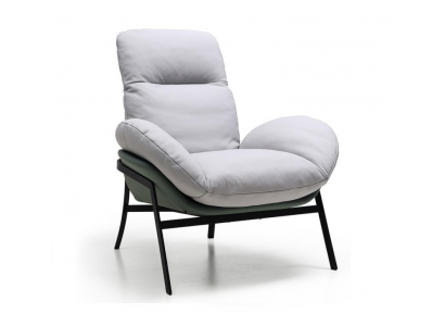 Fotell Sëtz Miwwelen Design Wunnzëmmer Polster Holz Modern Luxus Nei