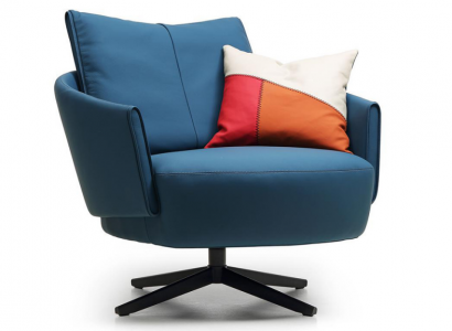 Design Stull Textil Luxus Couch 1,5 Sëtzer Sofa Relax Wunnzëmmer Nei
