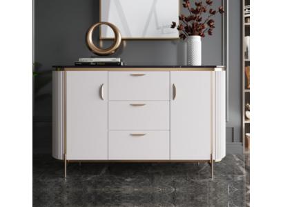 Sideboard Kommode Anrichte Holz Modern Wäiss Wunnzëmmer Kommoden Nei