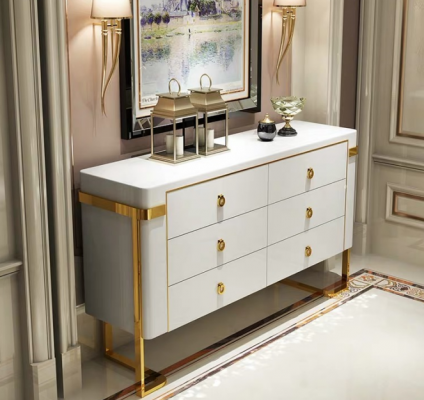 Sideboard Kommod Schaf Kommoden Designer Luxus Schief Holz Modern