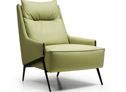 Wunnzëmmer Fotell 1 Still Canapé Polster Luxus Textil Design Holz Miwwelen