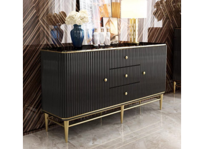 Miwwelen Wunnzëmmer Kommoden Sideboard Luxus Holz Schaf Designer Nei