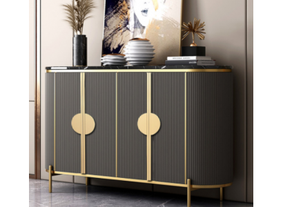 Luxus-Säitendësche Kommode Wunnzëmmer Designer Gro Miwwelen Modern Nei