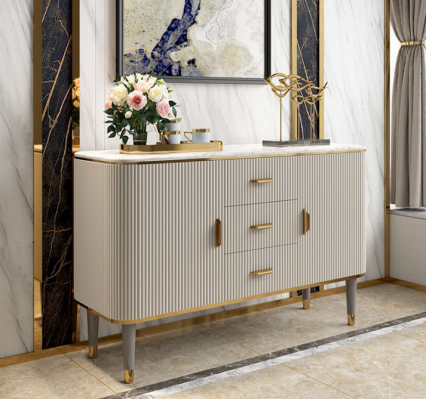 Design Miwwelen Luxus Kommoden Sideboard Wunnzëmmer Modern Gro Holz Nei