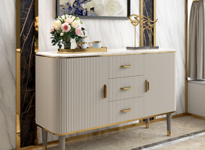 Design Miwwelen Luxus Kommoden Sideboard Wunnzëmmer Modern Gro Holz Nei