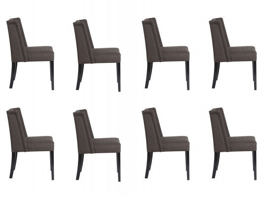 8x Still Stull Polster Design Lounge Club Sëtz Lehn Garnitur Sessell Vento Nei