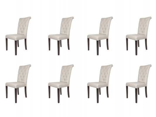 8x Still Stull Set Fauteuil Lehn Design Polster Lieder Textil Iess Wunn Zëmmer
