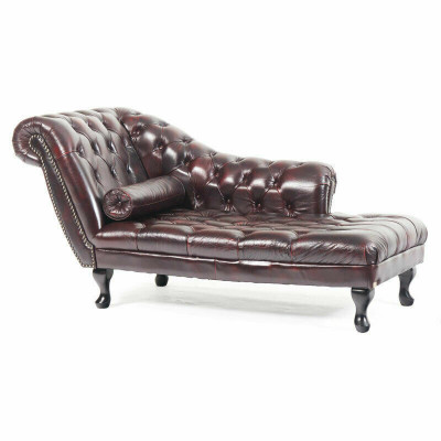Chesterfield Rout Chaise Lounge Designer Leeder Sofa Chaiselongue Canapé Nei