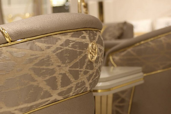 Entspanungssessel Modern Luxus Fernsehclub Polster Sëtzdesign Hotelmiwwelen
