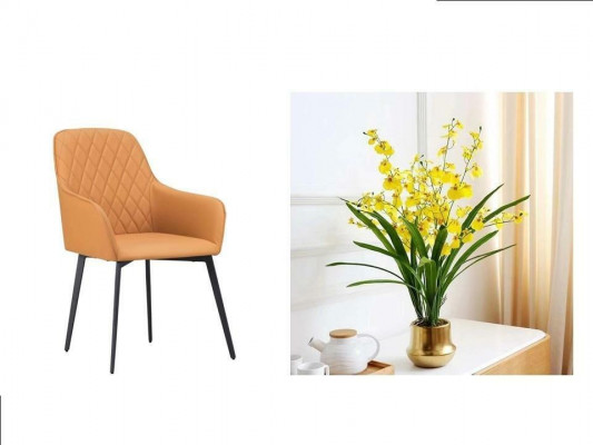 Stull 1x Gepolsterte Stull Fernseh Lounge Club Lieder Textil Sitz Sëtz Iess Nei Holz