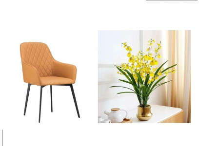 Stull 1x Gepolsterte Stull Fernseh Lounge Club Lieder Textil Sitz Sëtz Iess Nei Holz