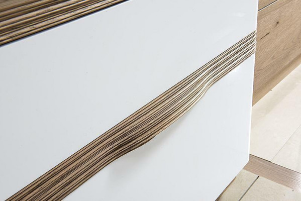 Groussen Dësch Iessdësch Holz-Dësch Konferenzdësch 150 x 90cm Auszéiubar 200cm CM-S2