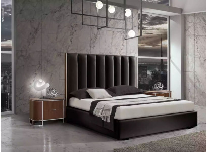 Bett Nuetsdësch 2x Luxus Schlofkummer Set Komplett Zëmmer Miwwelen Nei