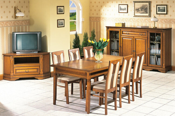 Klassesch Schief Schaf Schiefwand Kleederschaf Massiv Kolonial Stil O6D