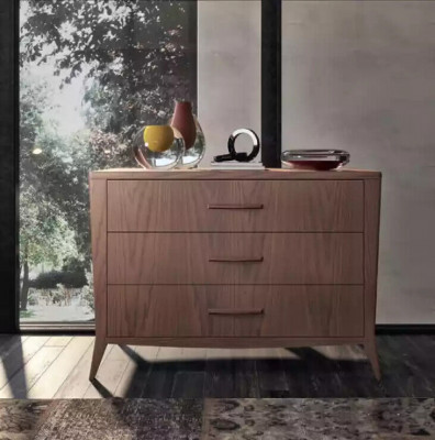 Kommode Wunnzëmmer Holz Miwwelen Italien Sideboard Kommoden brong Schaf