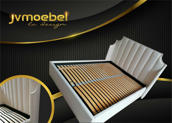 Lieder Design Bett Better Bestiet Modernen Gestell Schlofzëmmer Luxus Hotel Duebel