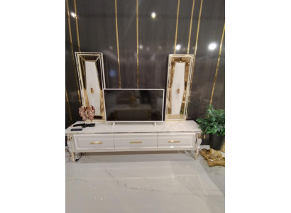 Moderne RTV Regal Sideboard RTV Kommode Lowboard Fernseestänner Schaf Miwwelen
