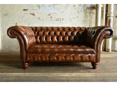 Sofa Design 2 Sëtzer Sofa Garnitur Couch Ledersofa Couch Polster Büroausstattung