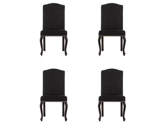 4x Design Polstersëtz Stull Garnitur Stullen Textil Sëtz Komplett Set