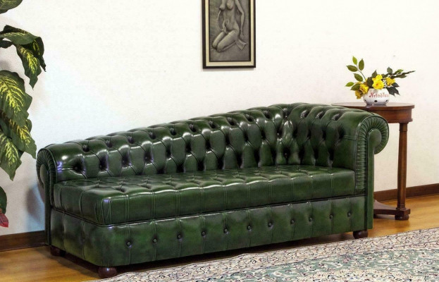 Chaise longue Chesterfield Sofa Gréng Couch Liege Ottomane Réckkanner Lieder Chiase