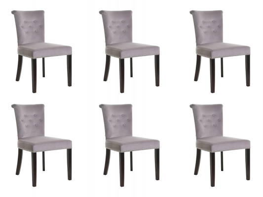 6x Design Polster Sëtz Stull Stull Set Garnitur Fotell Lounge Club Lehnstull
