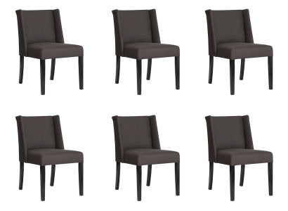 6x Stull Stull Polster Design Lounge Club Sëtz Lehn Garnitur Fauteuil Nei
