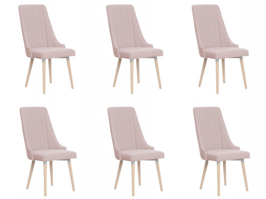 6x Still Stull Këssen Modern Set Design Lehn Garnitur Fauteuil Komplett Nei