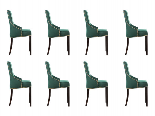 8x Design Polster Sëtz Still Still Set Garnitur Fotell Lounge Club Set