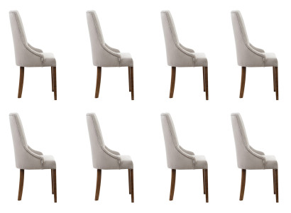 8x Designer Këssen Stull Set Garnitur Still Komplett Lehn Sëtz Lounge
