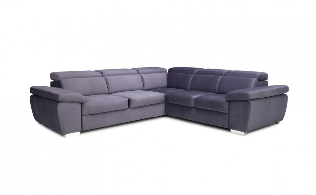XXL gepolstert Wunnlandschaft Canapé Eck Sëtz Polster Schlof Garnitur Couche Sofas