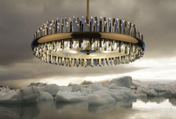 Design Bohemia Luuchtendeckenläitungen Luxus Kristall Luuchten Lichter