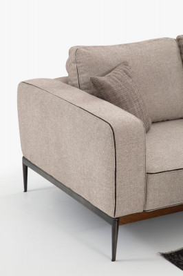 Soffagarnitur 221 Sëtzer Sofa Garnitur Beige Sofas Still Modern Set