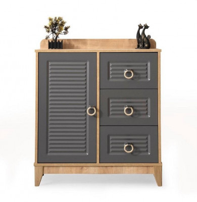 Kommode am Kannerzëmmer Modern Elegante Kommode Holz Gro Miwwelen Design