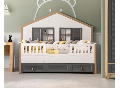 Bettgestell Perfekt Kandbett Kannerzëmmer Bettgesteller Gro Holz