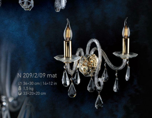 Wandleuchte Bohemia Lüster Antikstil Wandleuchte Nei Luuchten