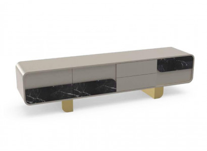 TV Stand RTV Lowboard Klassesch Groms Holz Modern Wunnzëmmer Nei