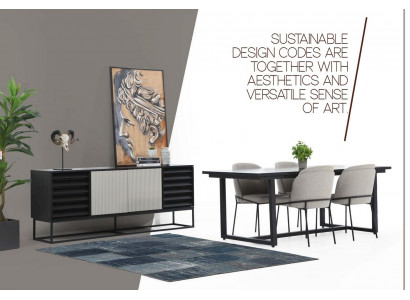 Iessplaz Iessgrupp Iesszëmmer Iessdësch Still 5tlg Holz Gro Set Nei